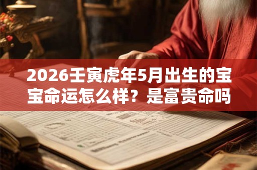 2026壬寅虎年5月出生的宝宝命运怎么样？是富贵命吗？