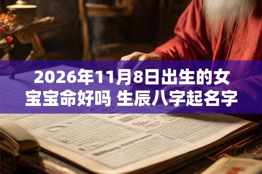 2026年11月8日出生的女宝宝命好吗 生辰八字起名字 2026年11月8日出生的女宝宝命好吗 生辰八字起名字
