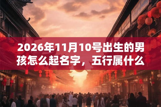2026年11月10号出生的男孩怎么起名字,五行属什么 2026年11月10号出生的男孩怎么起名字,五行属什么