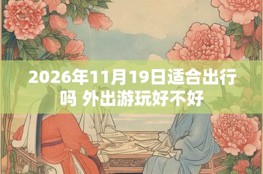 2026年11月19日适合出行吗 外出游玩好不好