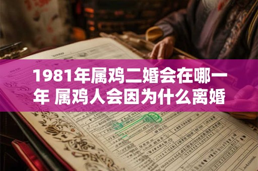 1981年属鸡二婚会在哪一年 属鸡人会因为什么离婚