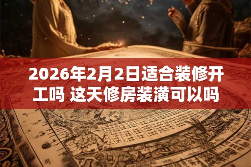 2026年2月2日适合装修开工吗 这天修房装潢可以吗