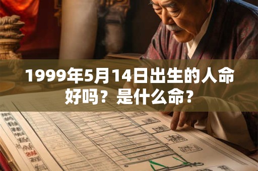 1999年5月14日出生的人命好吗?是什么命? 1999年5月14日出生的人命好吗?是什么命?