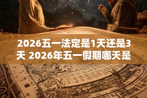 2026五一法定是1天还是3天 2026年五一假期哪天是三倍工资