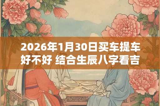 2026年1月30日买车提车好不好 结合生辰八字看吉日 2026年1月30日买车提车好不好 结合生辰八字看吉日