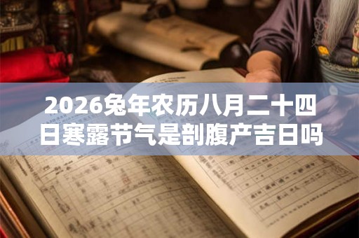 2026兔年农历八月二十四日寒露节气是剖腹产吉日吗 2026兔年农历八月二十四日寒露节气是剖腹产吉日吗
