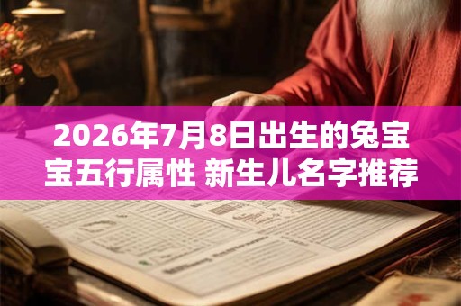 2026年7月8日出生的兔宝宝五行属性 新生儿名字推荐