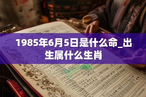 1985年6月5日是什么命_出生属什么生肖 1985年6月5日是什么命_出生属什么生肖