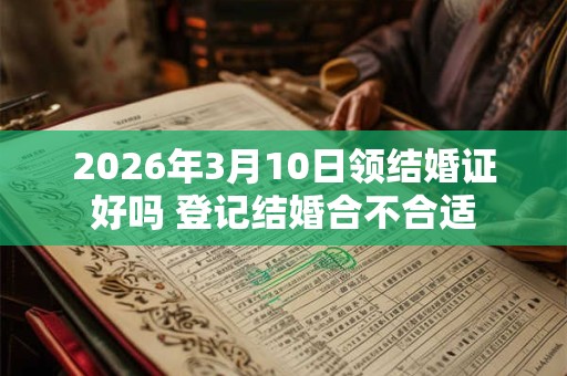 2026年3月10日领结婚证好吗 登记结婚合不合适 2026年3月10日领结婚证好吗 登记结婚合不合适