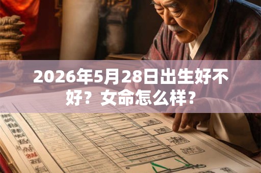 2026年5月28日出生好不好?女命怎么样? 2026年5月28日出生好不好?女命怎么样?