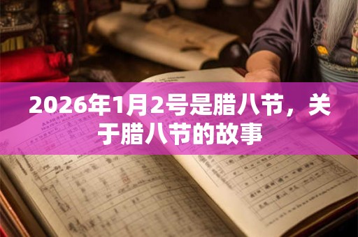 2026年1月2号是腊八节，关于腊八节的故事