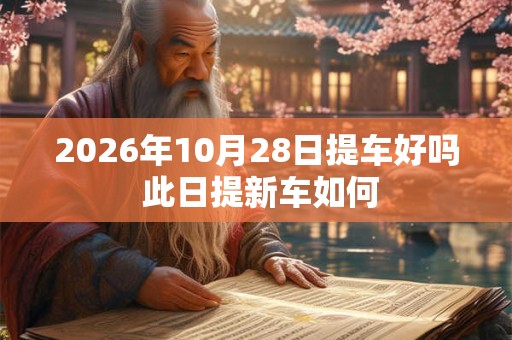 2026年10月28日提车好吗 此日提新车如何 2026年10月28日提车好吗 此日提新车如何