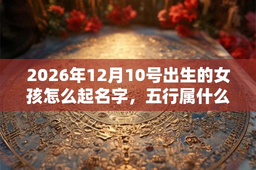 2026年12月10号出生的女孩怎么起名字,五行属什么 2026年12月10号出生的女孩怎么起名字,五行属什么