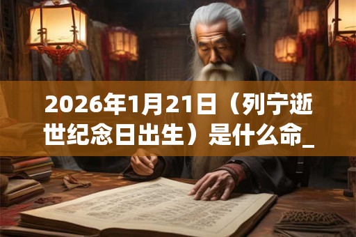 2026年1月21日（列宁逝世纪念日出生）是什么命_命运如何