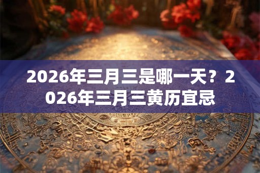 2026年三月三是哪一天？2026年三月三黄历宜忌