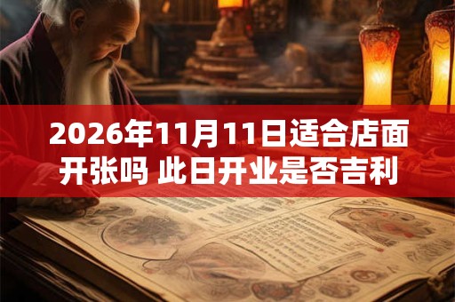 2026年11月11日适合店面开张吗 此日开业是否吉利 2026年11月11日适合店面开张吗 此日开业是否吉利