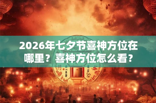 2026年七夕节喜神方位在哪里？喜神方位怎么看？