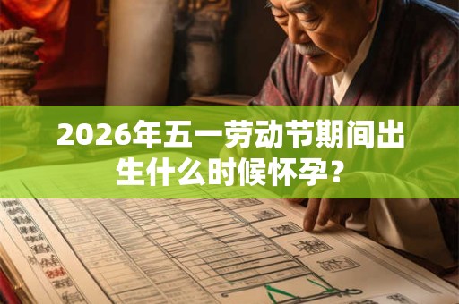 2026年五一劳动节期间出生什么时候怀孕？
