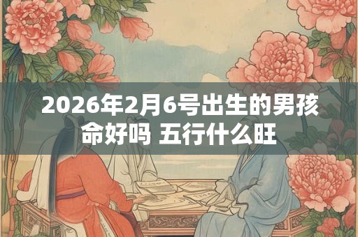 2026年2月6号出生的男孩命好吗 五行什么旺