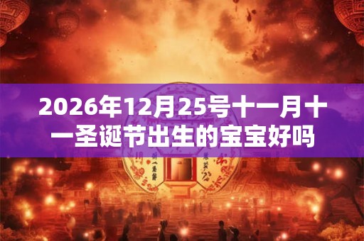 2026年12月25号十一月十一圣诞节出生的宝宝好吗 2026年12月25号十一月十一圣诞节出生的宝宝好吗