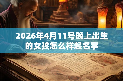 2026年4月11号晚上出生的女孩怎么样起名字 2026年4月11号晚上出生的女孩怎么样起名字
