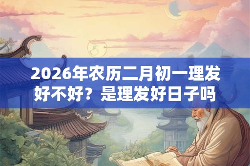 2026年农历二月初一理发好不好?是理发好日子吗 2026年农历二月初一理发好不好?是理发好日子吗