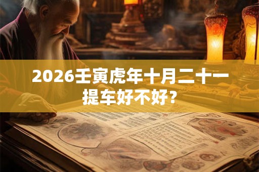 2026壬寅虎年十月二十一提车好不好？