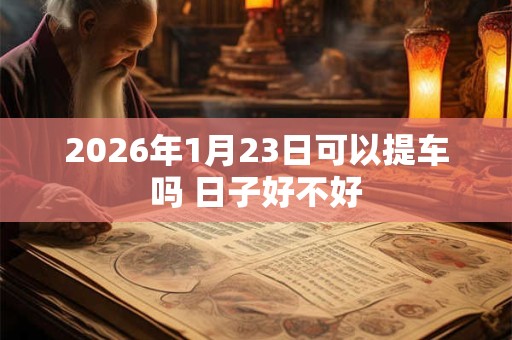 2026年1月23日可以提车吗 日子好不好