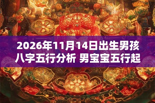 2026年11月14日出生男孩八字五行分析 男宝宝五行起名大全