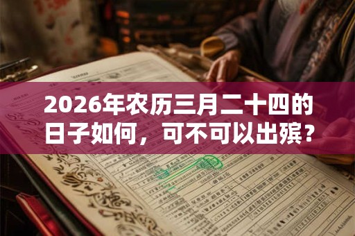 2026年农历三月二十四的日子如何，可不可以出殡？