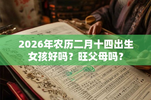 2026年农历二月十四出生女孩好吗？旺父母吗？
