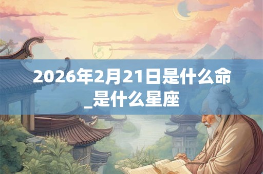 2026年2月21日是什么命_是什么星座 2026年2月21日是什么命_是什么星座