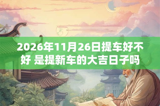 2026年11月26日提车好不好 是提新车的大吉日子吗