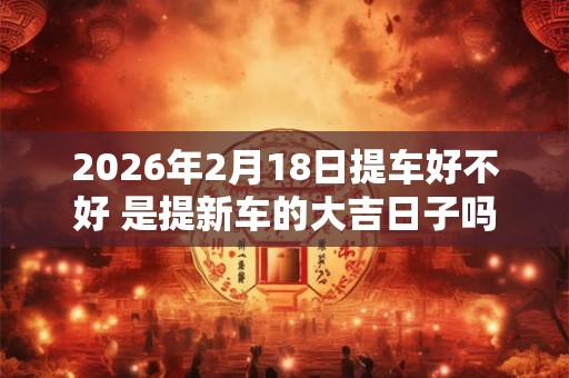 2026年2月18日提车好不好 是提新车的大吉日子吗