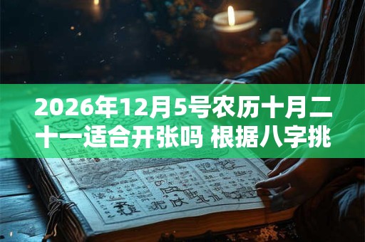 2026年12月5号农历十月二十一适合开张吗 根据八字挑选更精准