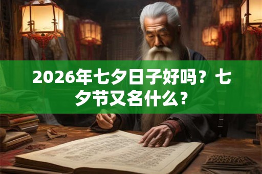 2026年七夕日子好吗？七夕节又名什么？