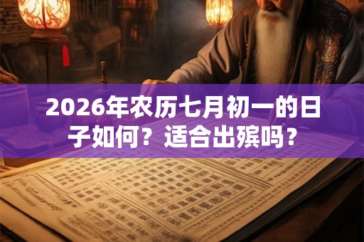 2026年农历七月初一的日子如何？适合出殡吗？