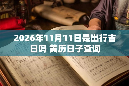 2026年11月11日是出行吉日吗 黄历日子查询