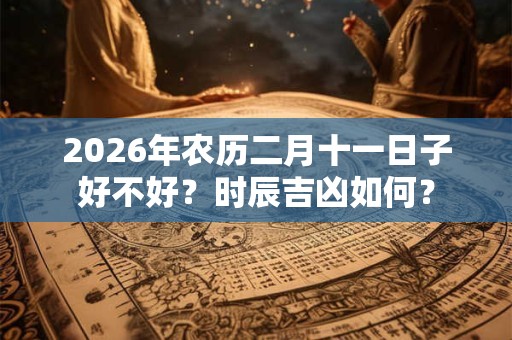 2026年农历二月十一日子好不好?时辰吉凶如何? 2026年农历二月十一日子好不好?时辰吉凶如何?