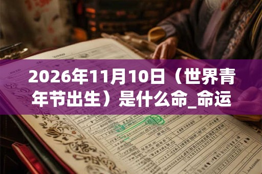 2026年11月10日（世界青年节出生）是什么命_命运如何