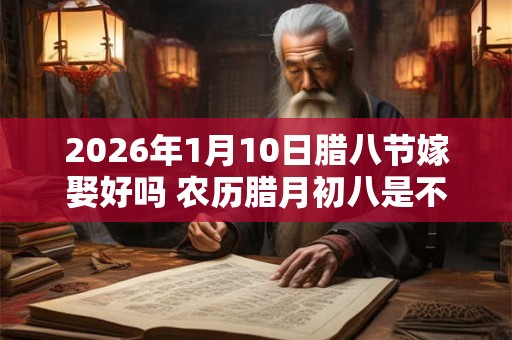 2026年1月10日腊八节嫁娶好吗 农历腊月初八是不是吉日