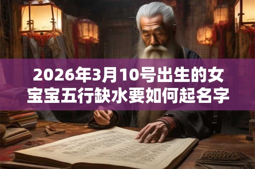 2026年3月10号出生的女宝宝五行缺水要如何起名字