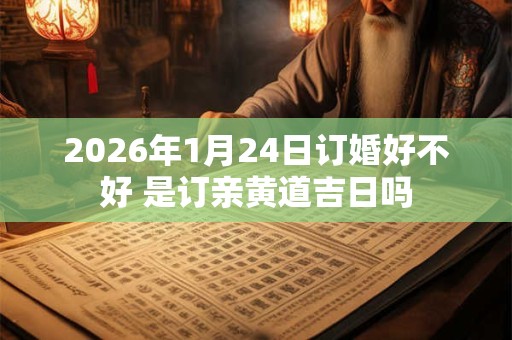 2026年1月24日订婚好不好 是订亲黄道吉日吗