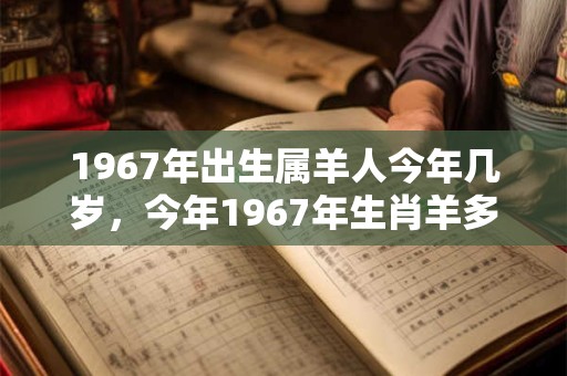 1967年出生属羊人今年几岁,今年1967年生肖羊多大 1967年出生属羊人今年几岁,今年1967年生肖羊多大