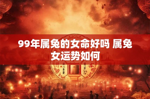 99年属兔的女命好吗 属兔女运势如何 99年属兔的女命好吗 属兔女运势如何