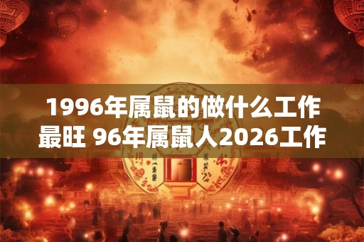 1996年属鼠的做什么工作最旺 96年属鼠人2026工作运势