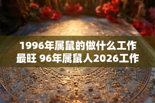 1996年属鼠的做什么工作最旺 96年属鼠人2026工作运势