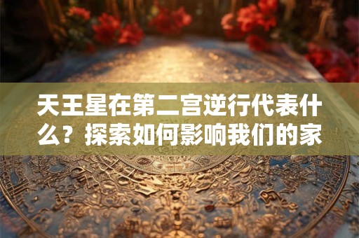 天王星在第二宫逆行代表什么？探索如何影响我们的家庭与亲情