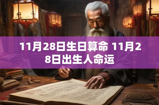 11月28日生日算命 11月28日出生人命运 11月28日生日算命 11月28日出生人命运