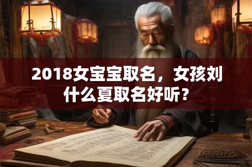 2018女宝宝取名,女孩刘什么夏取名好听? 2018女宝宝取名,女孩刘什么夏取名好听?